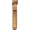 Ekena Millwork Merced Arts and Crafts Rough Sawn Bracket w/ Offset Brace, Western Red Cedar, 6"W x 24"D x 36"H BKT0604X24X36MRC03RWR - alternate 2